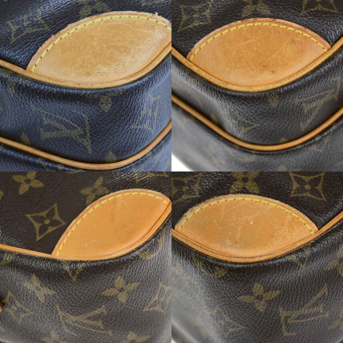 LOUIS VUITTON Nile Crossbody Shoulder Bag Monogram Leather Brown M45244 35EB725