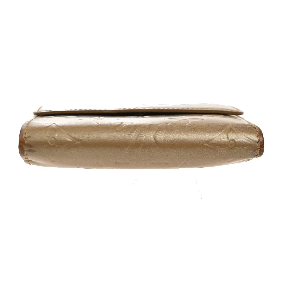 LOUIS VUITTON Porte Monnaie Billets Wallet Monogram Mat Gold BE M65117 67KD037