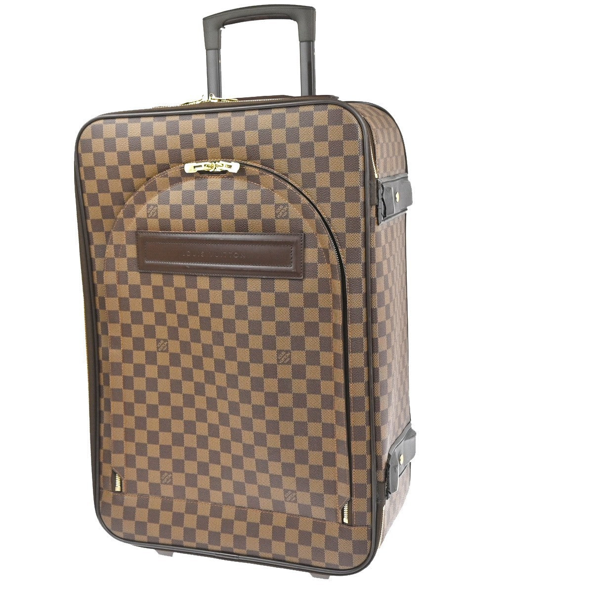 LOUIS VUITTON Pegase 55 Suitcase Carry on Bag Damier Ebene Brown N23294 84ZA357