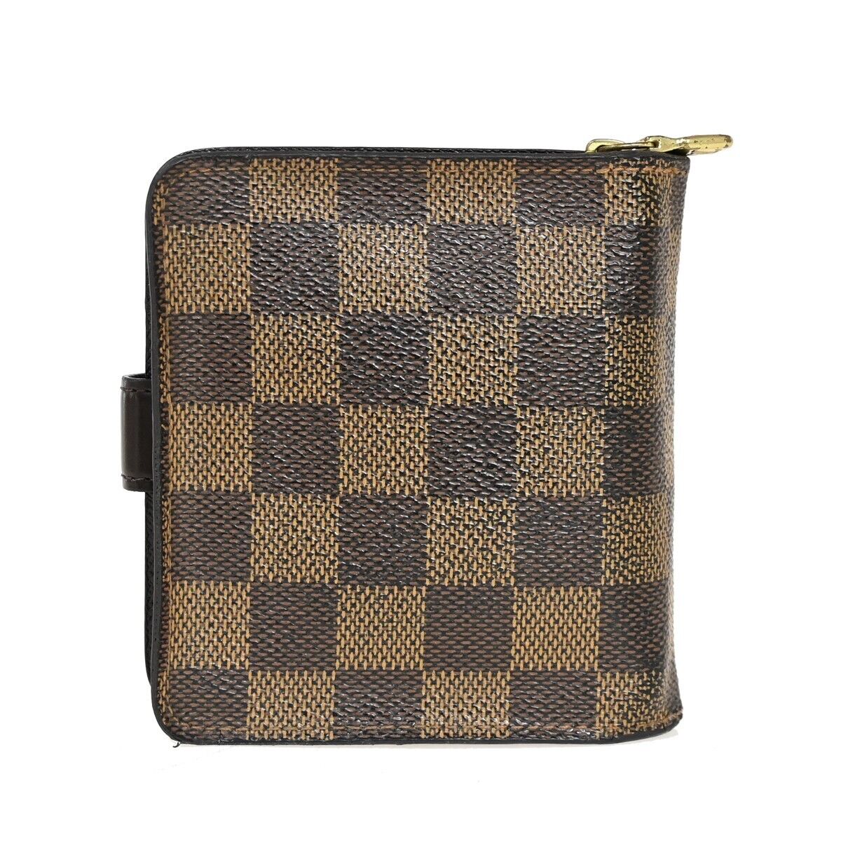 LOUIS VUITTON Compact Zip Bifold Wallet Purse Damier Leather BN N61668 63FA131