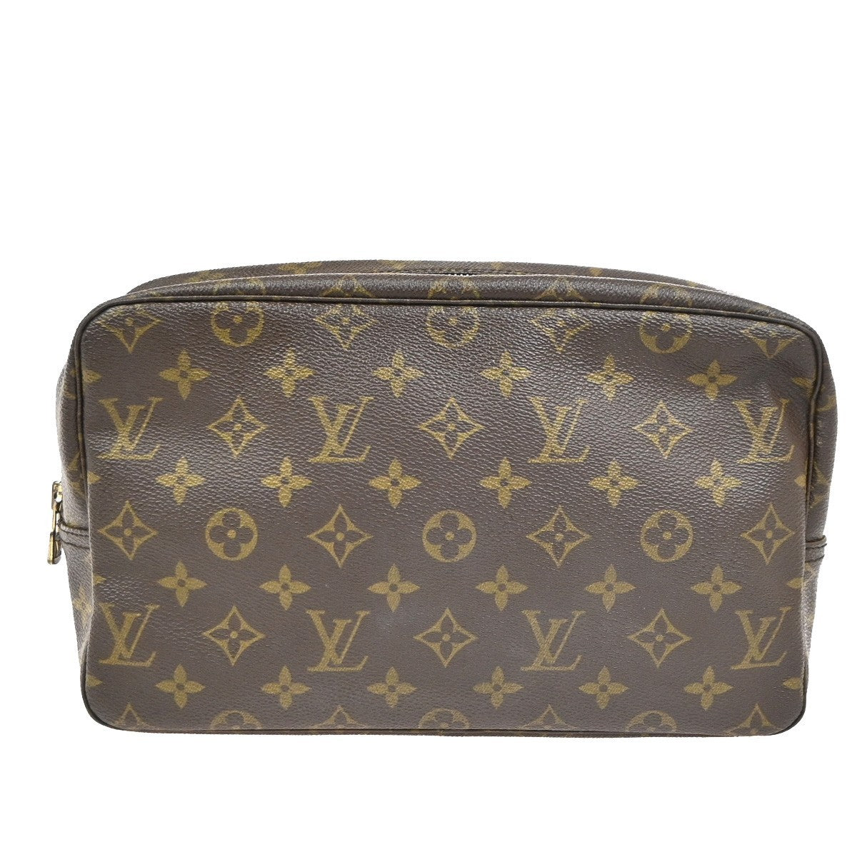 LOUIS VUITTON Trousse Toilette 28 Clutch Hand Bag Monogram Brown M47522 66PA052