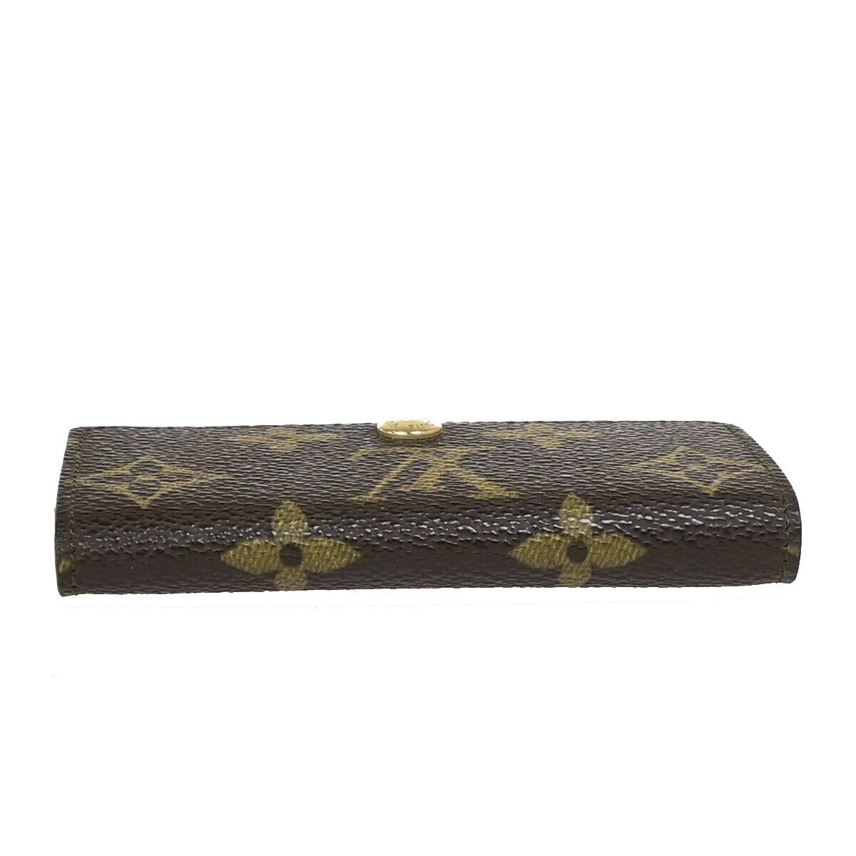 LOUIS VUITTON Multicles 4 Hooks Key Case Monogram Leather Brown M62631 04EB353