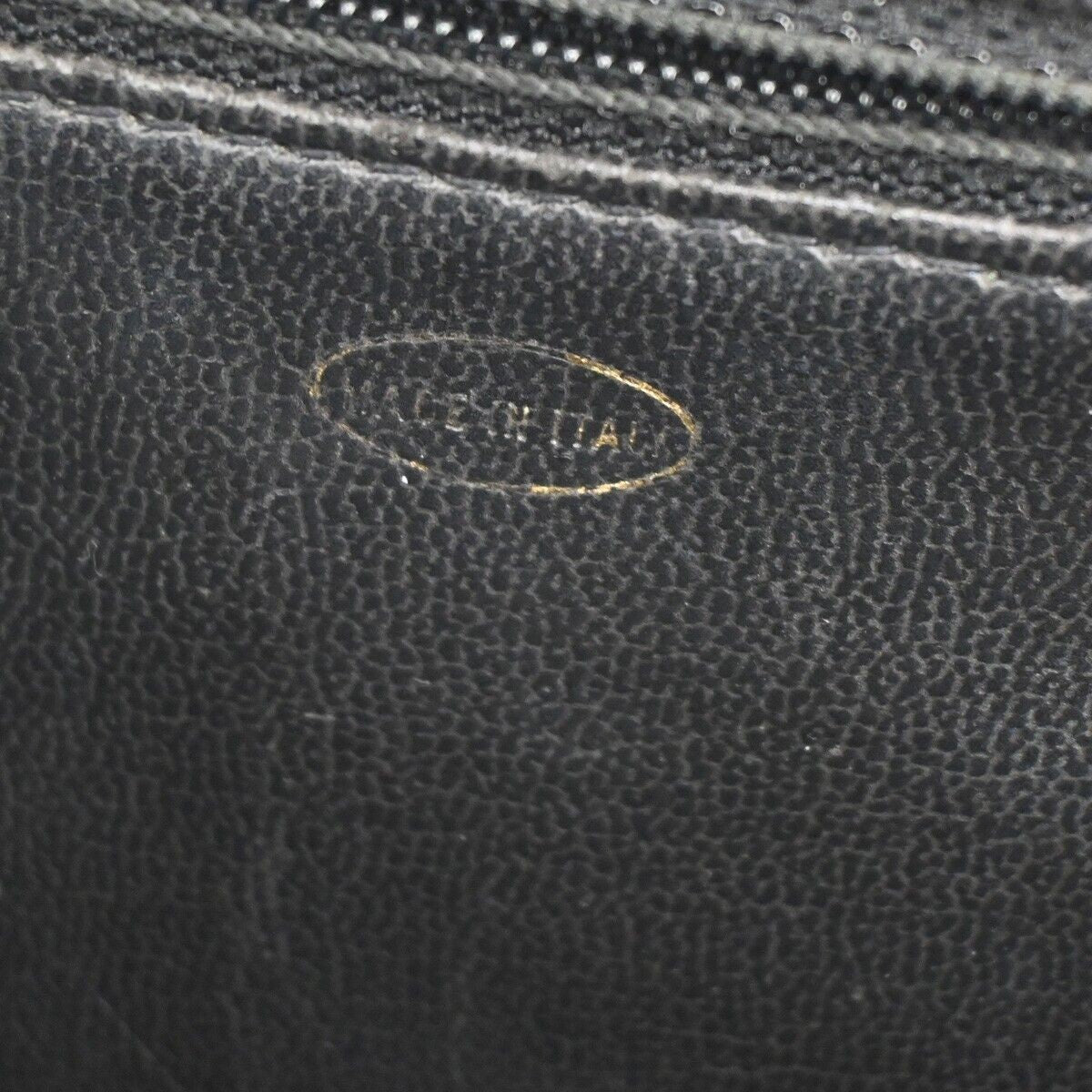 CHANEL CC Logo 2Way Vanity Shoulder Hand Bag Grained Calfskin Leather 620RJ692