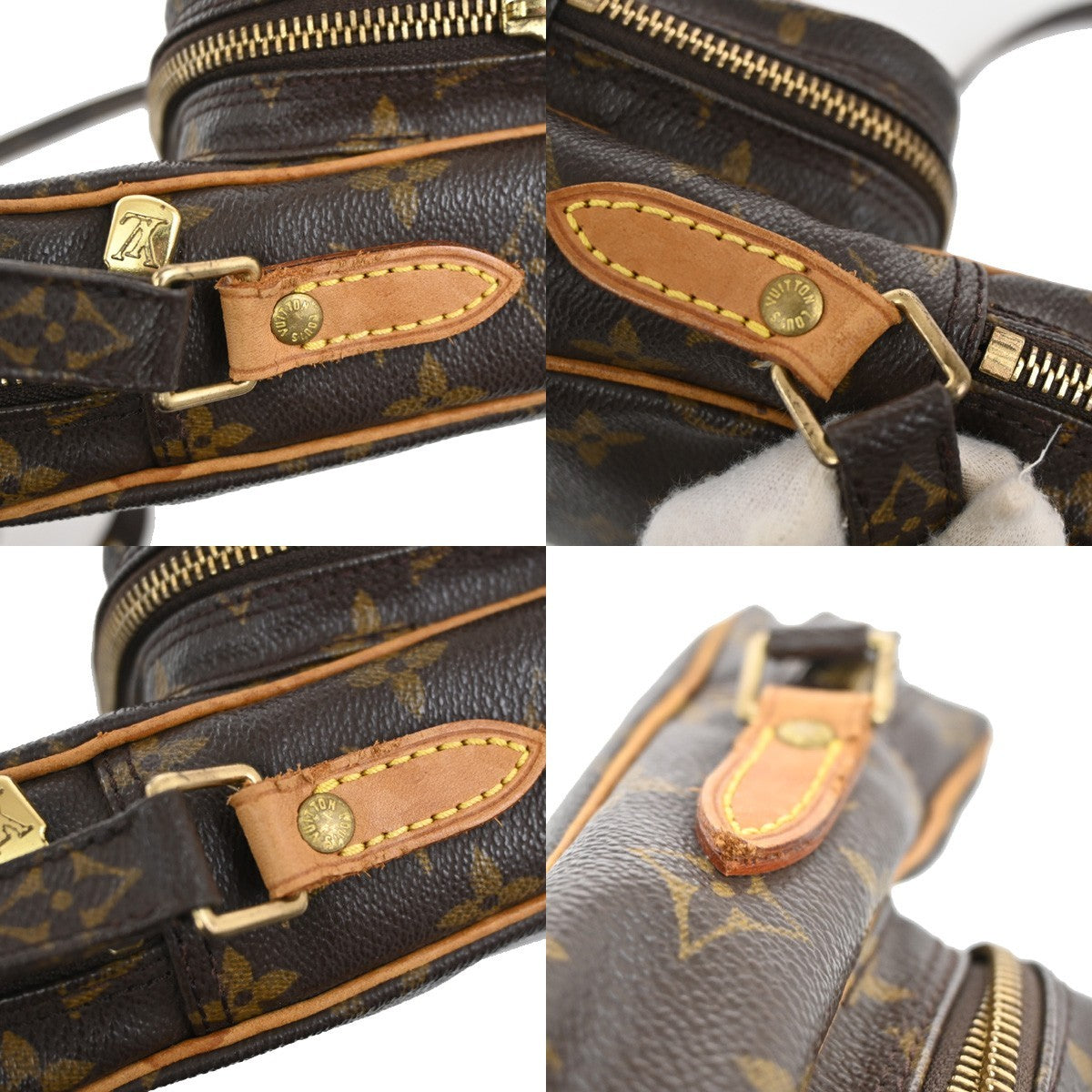 LOUIS VUITTON Amazon Crossbody Shoulder Bag Monogram Leather BN M45236 34DA045