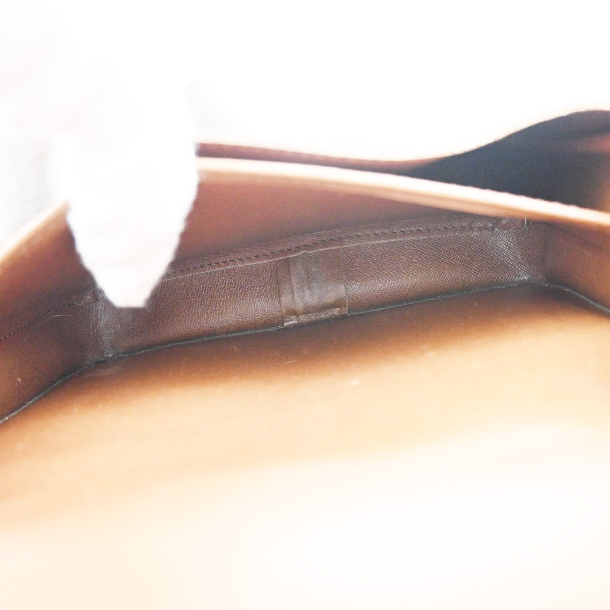 LOUIS VUITTON Cartouchiere MM Shoulder Bag Monogram Leather Brown M51253 35KB438