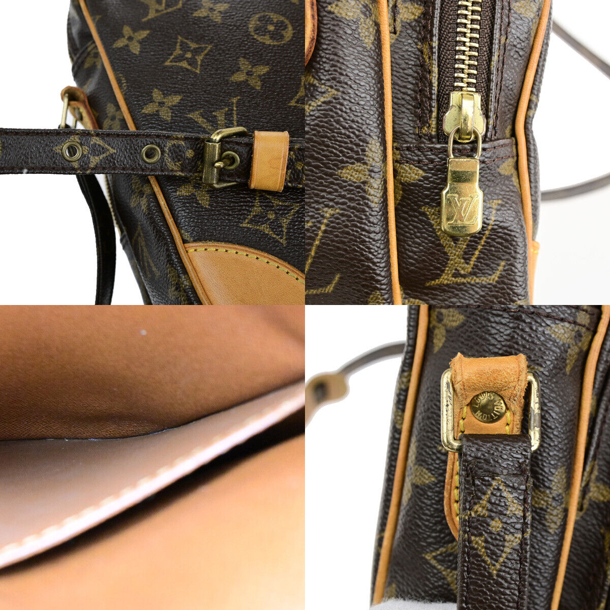 LOUIS VUITTON Amazon Crossbody Shoulder Bag Monogram Leather BN M45236 10SJ031