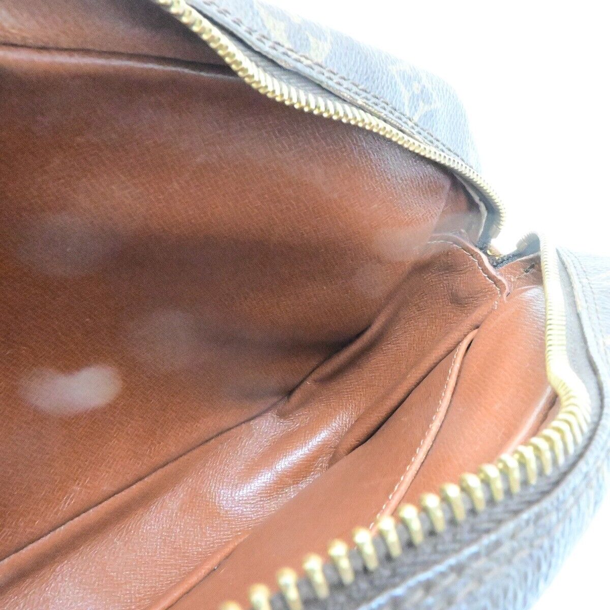 LOUIS VUITTON Compiegne 23 Clutch Hand Bag Monogram Leather Brown M51847 05ED976