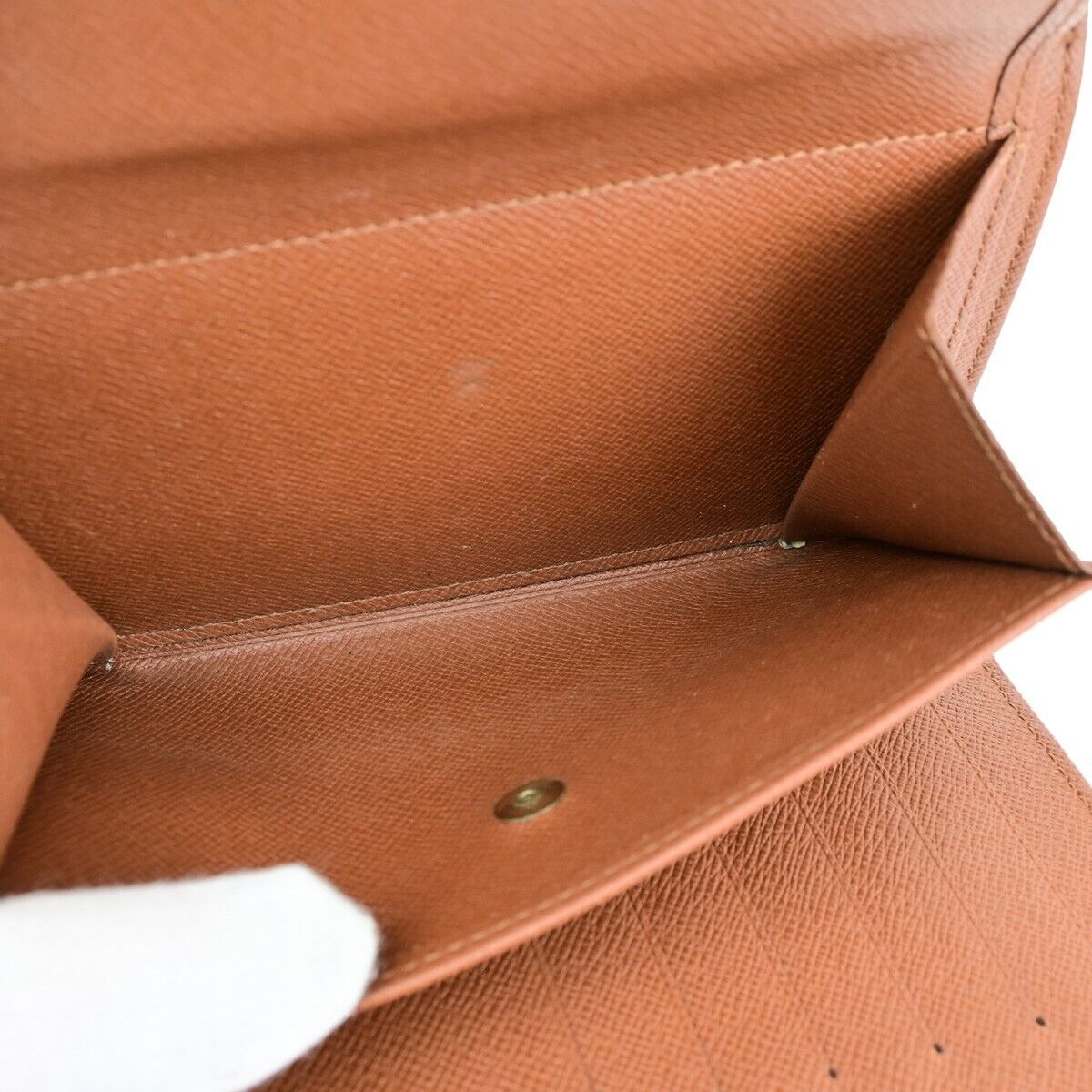 LOUIS VUITTON 4 Set Long Bifold Trifold Wallet Purse Monogram Leather BN 65YF006