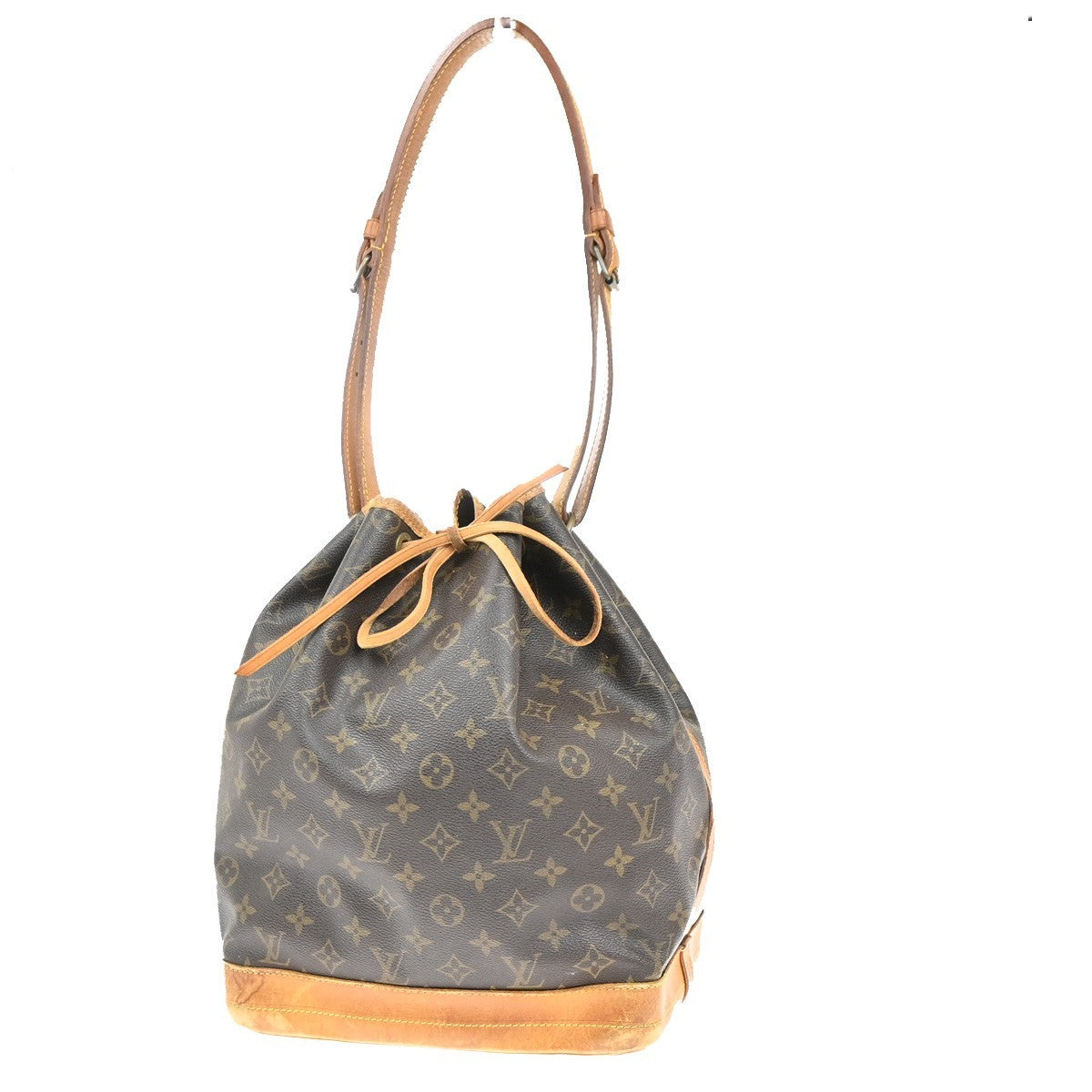 LOUIS VUITTON Noe GM Drawstring Shoulder Bag Monogram Leather BN M42224 38MA247