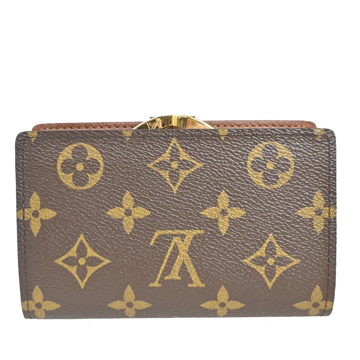 LOUIS VUITTON Portefeuille Viennois Bifold Wallet Monogram Brown M61674 18FA372