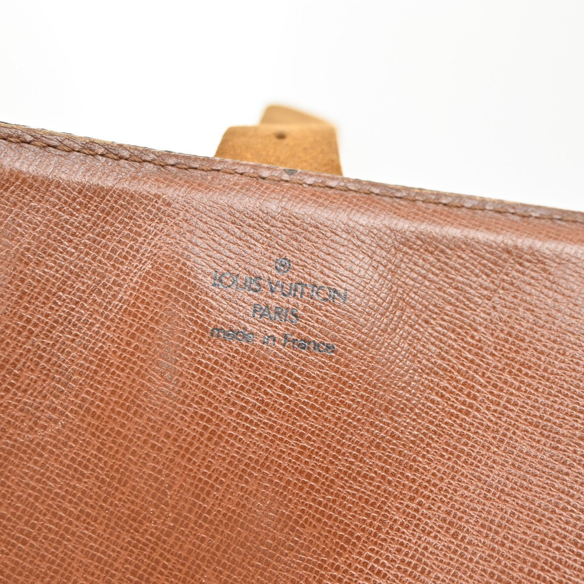 LOUIS VUITTON Cartouchiere GM Shoulder Bag Monogram Leather Brown M51252 65SA086