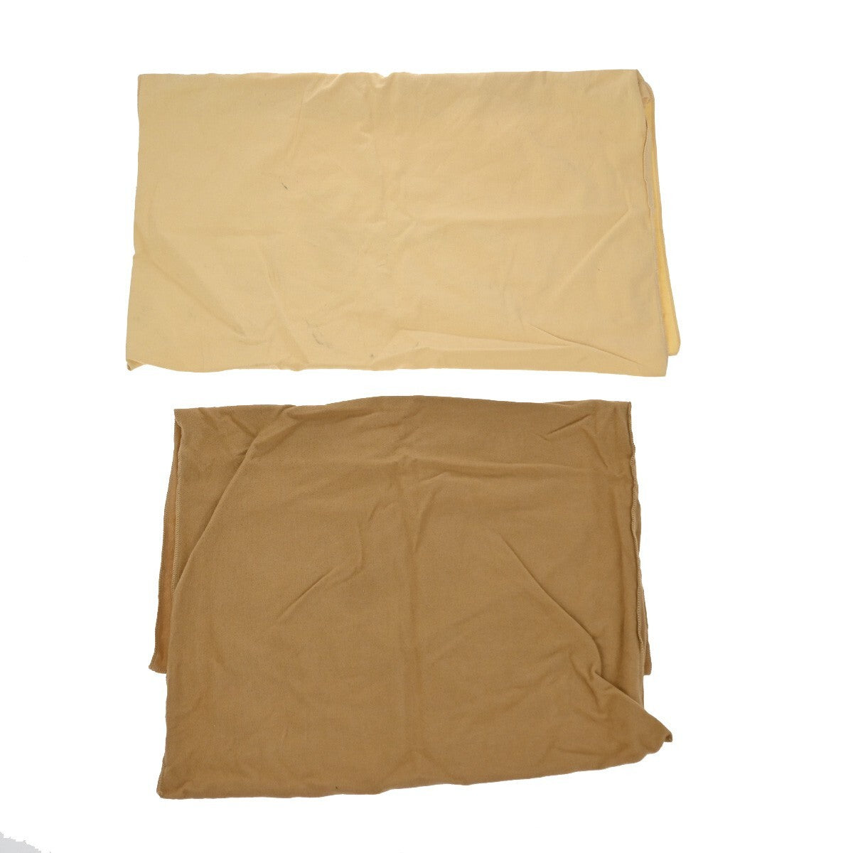 LOUIS VUITTON Logo 10 Set Dust Bag Drawstring Canvas Cotton Beige Brown 09EE128