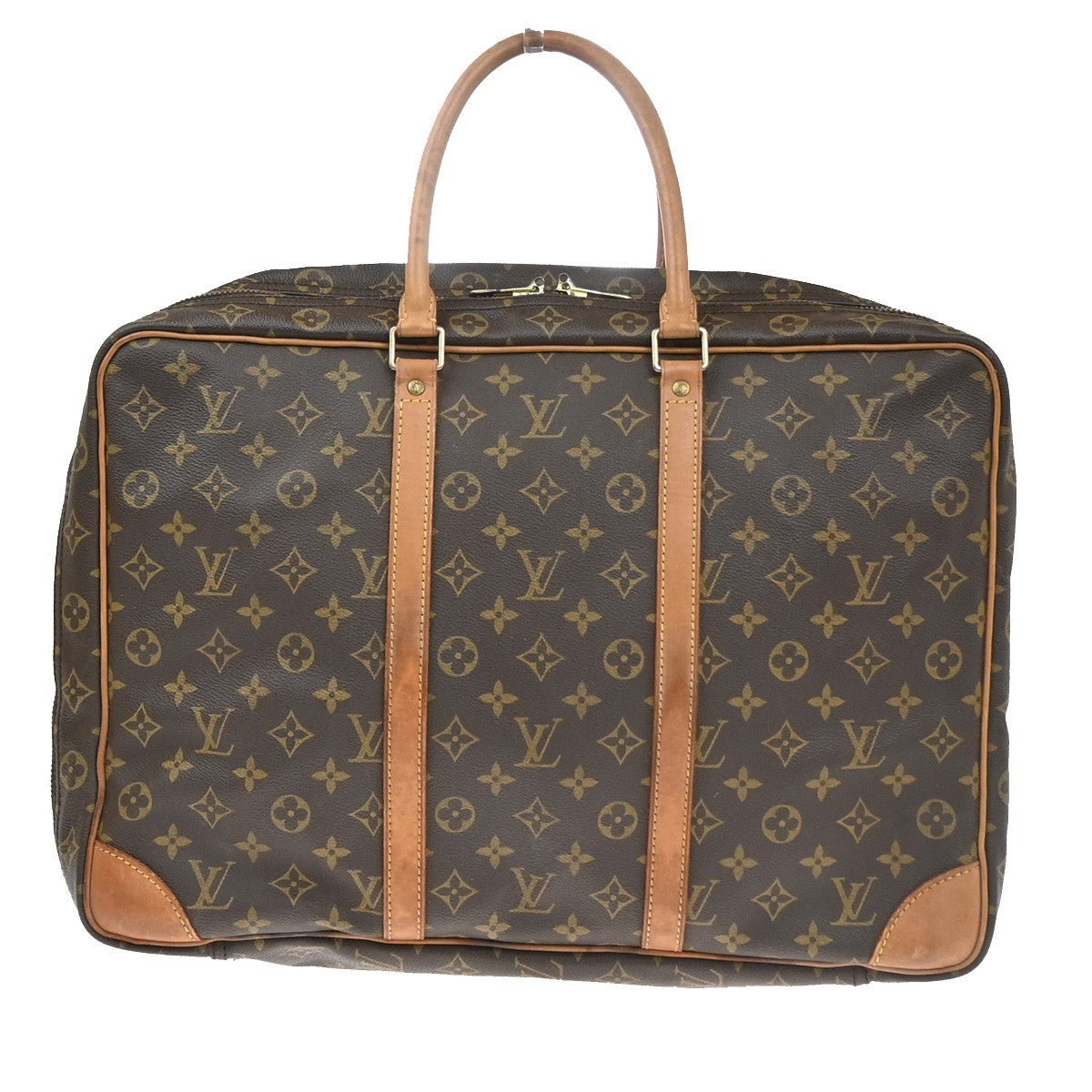 LOUIS VUITTON Sirius 45 Travel Hand Bag Monogram Leather Brown M41408 33CA805