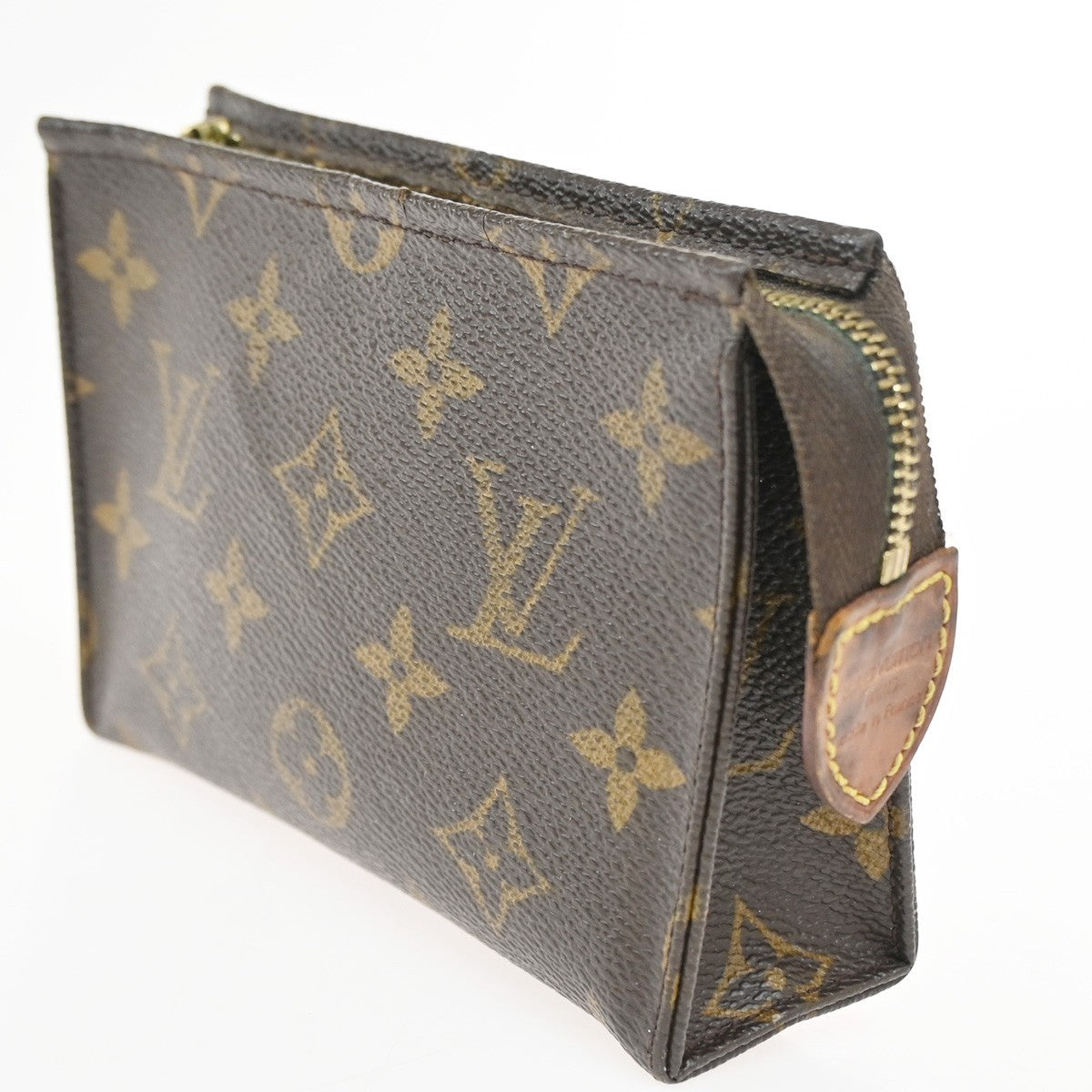 LOUIS VUITTON Poche Toilette 15 Clutch Pouch Bag Monogram Leather M47546 09CA899