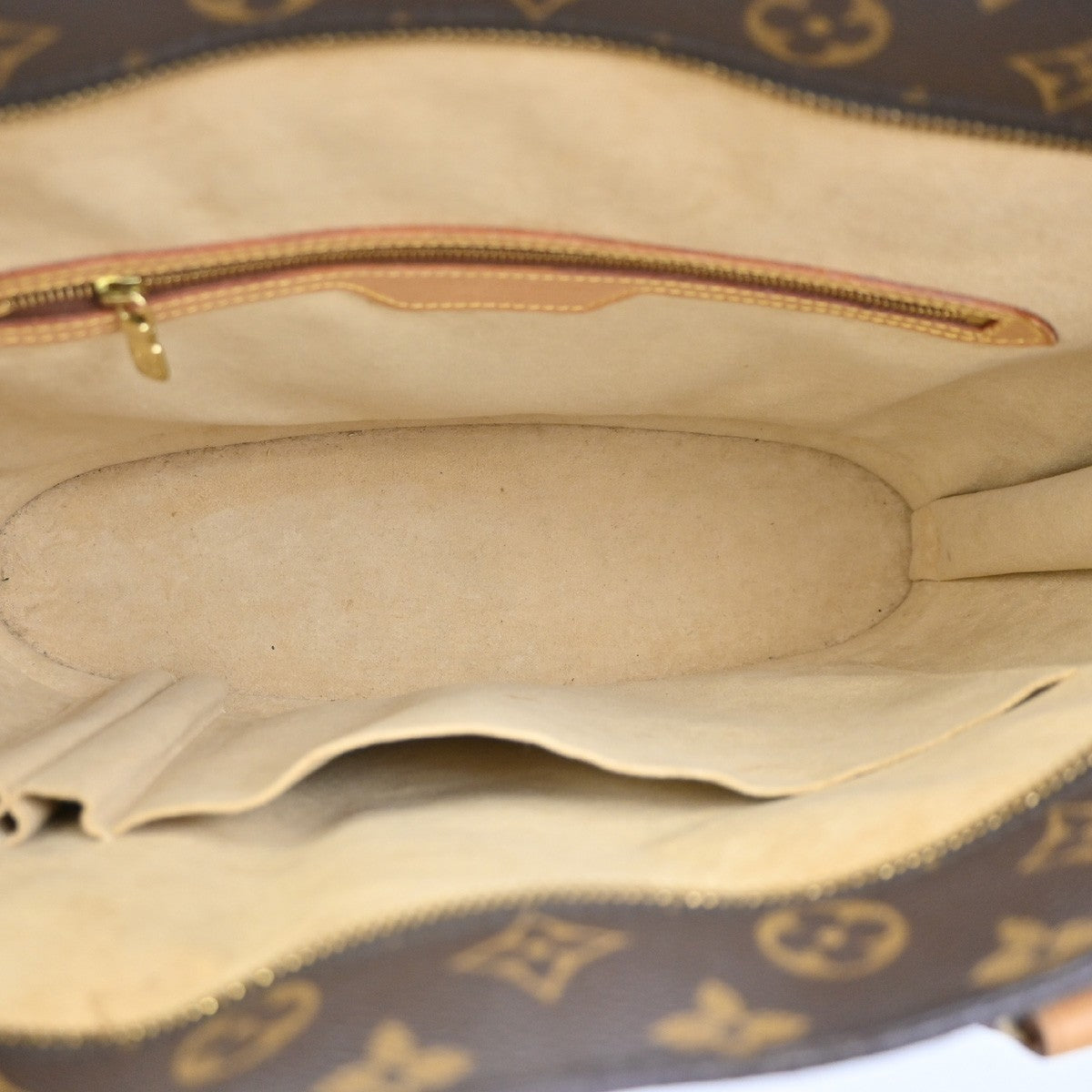 LOUIS VUITTON BABYLONE Shoulder Bag Monogram Leather Brown France M51102 74ZA031