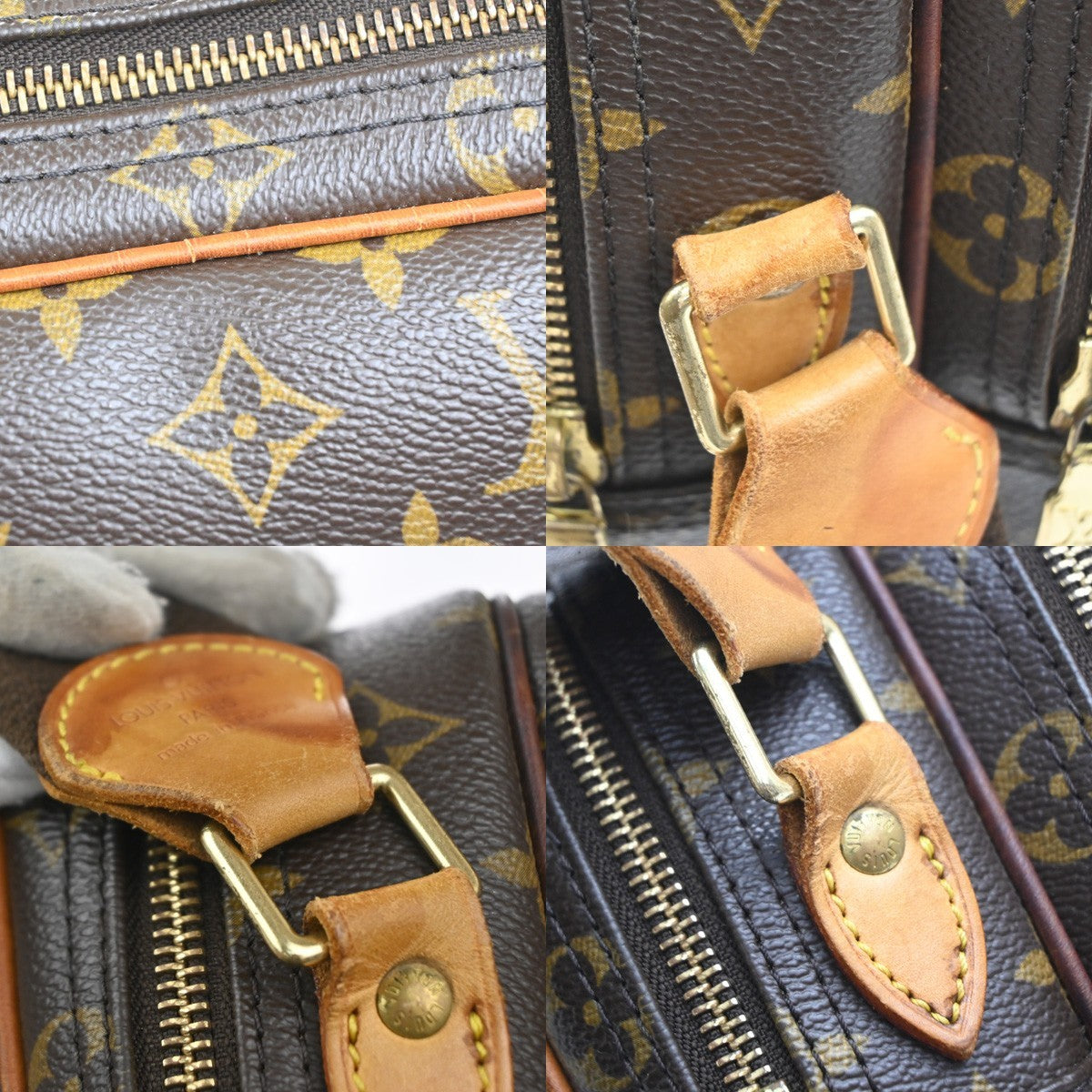 LOUIS VUITTON Reporter Crossbody Shoulder Bag Monogram Leather BN M45254 70MA521