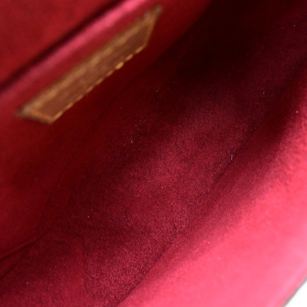 LOUIS VUITTON LV Tambourine Shoulder Bag Monogram Leather Brown M51179 87YG542