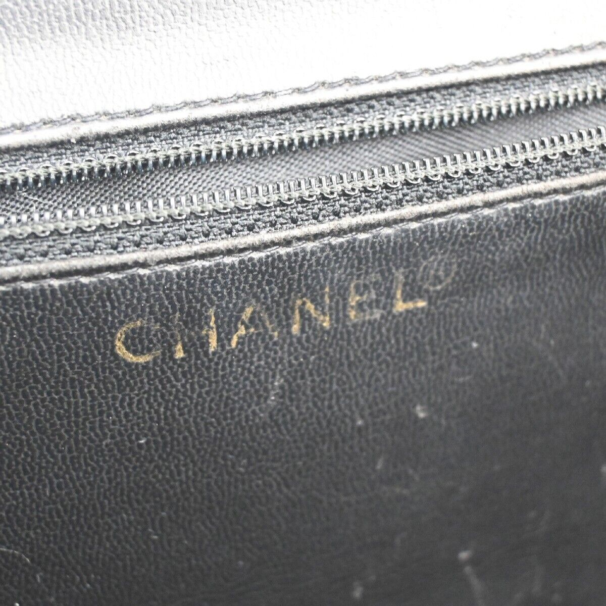CHANEL CC Logo 2Way Vanity Shoulder Hand Bag Caviar Skin Leather BK GHW 620RJ692