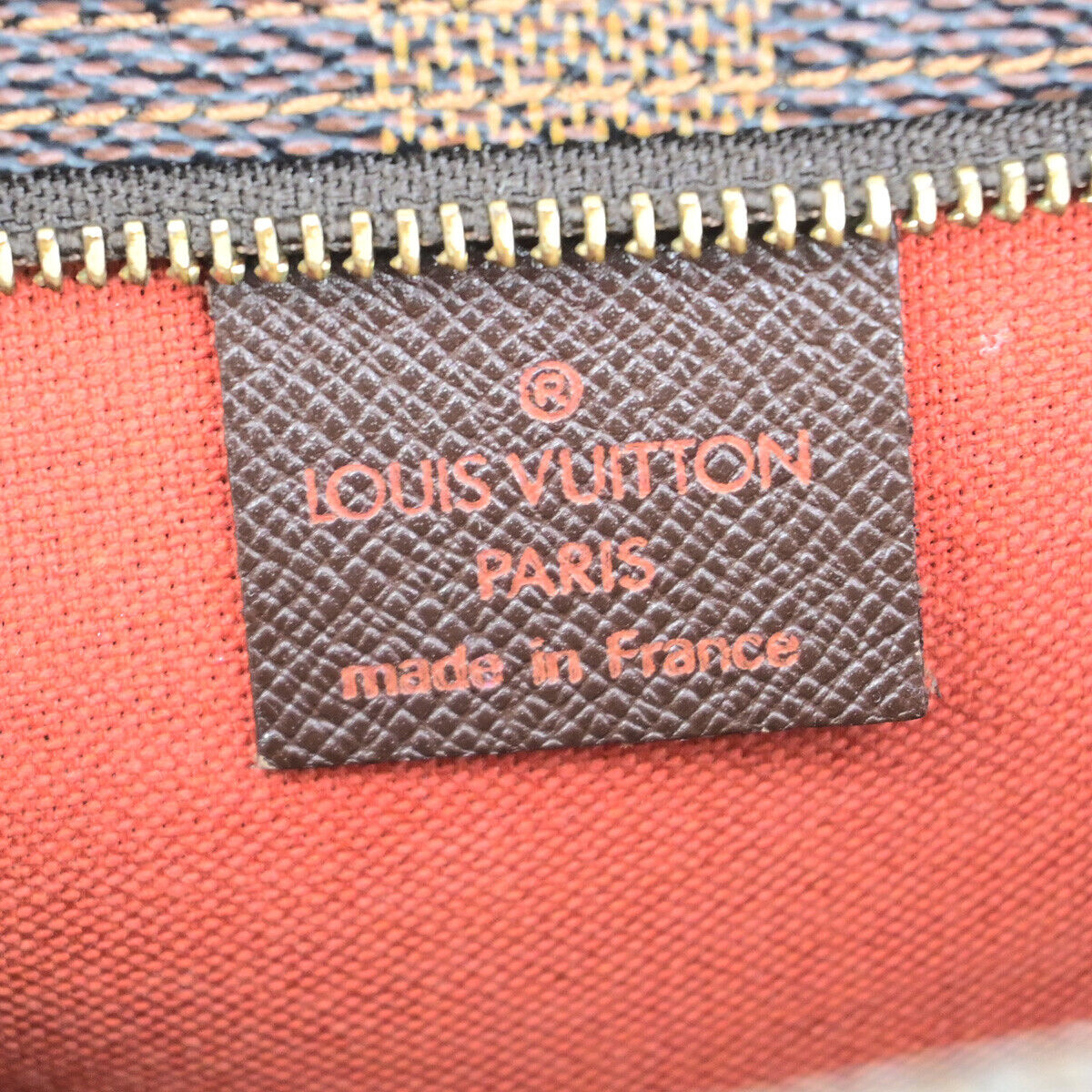 LOUIS VUITTON Trousse Makeup Pouch Shoulder Bag Damier Leather BN M51982 82YG790
