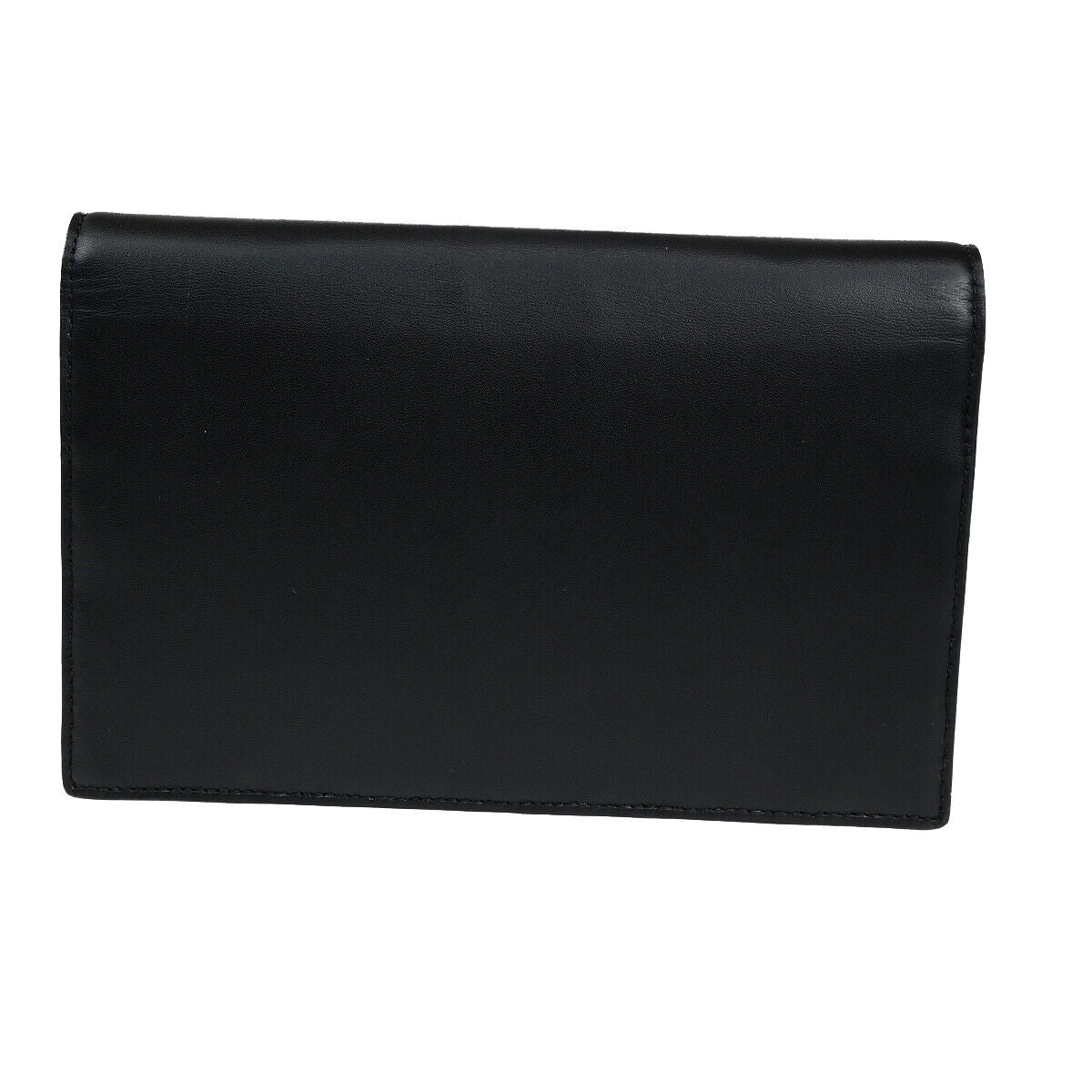 SAINT LAURENT Kate Chain Mini Shoulder Bag Wallet Tassel Leather BK SHW 631YG577