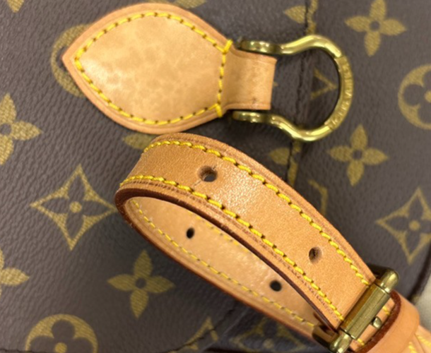 LOUIS VUITTON Mini Saint Cloud Shoulder Bag Monogram Leather BN M51244 72MA036