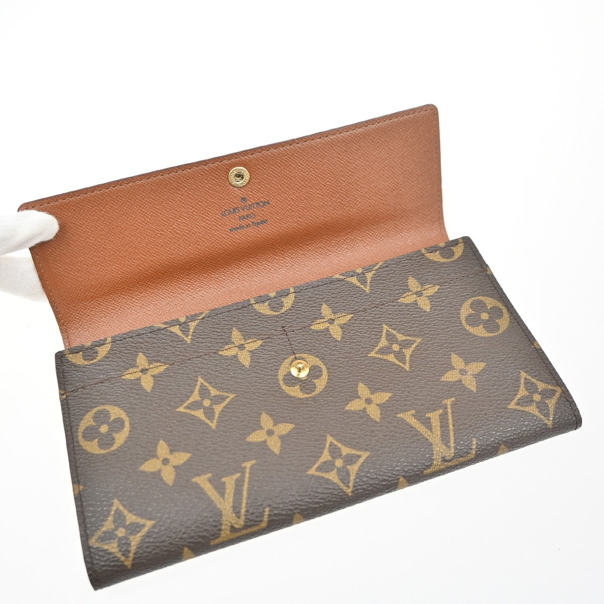 LOUIS VUITTON Porte Monnaie Credit Wallet Monogram Leather BN M61725 30MA563