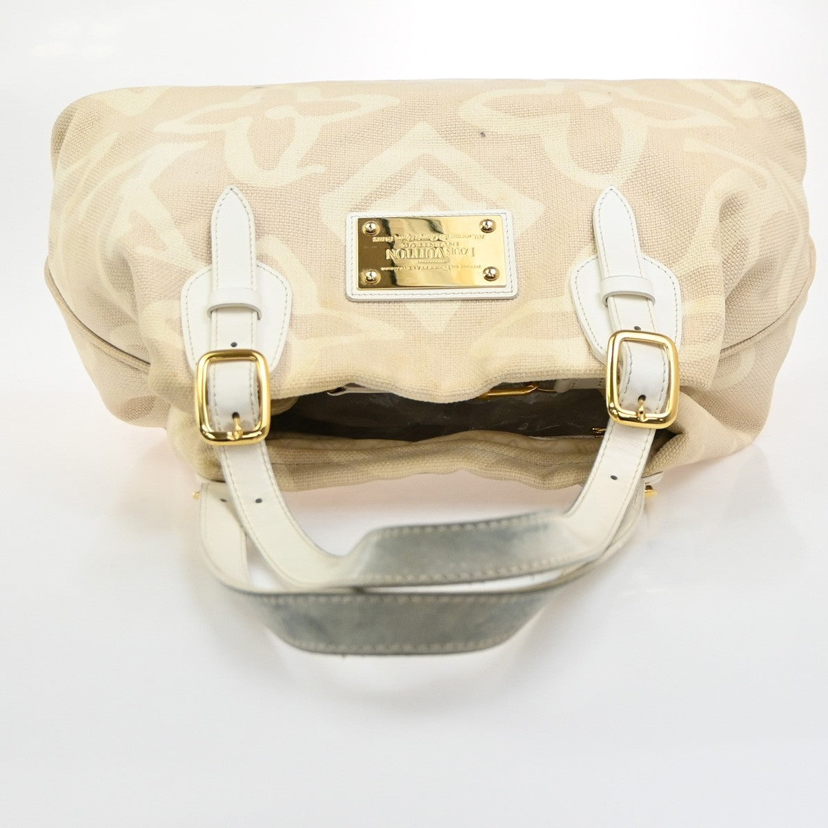 LOUIS VUITTON Tahitienne PM Cruise Tote Bag Canvas Leather BE M95674 31MA489