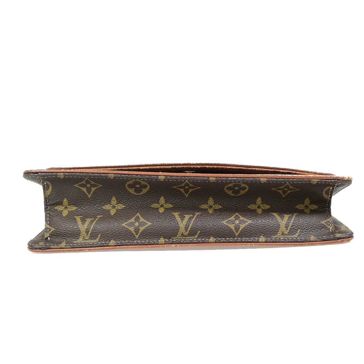 LOUIS VUITTON Pochette Dam PM Clutch Hand Bag Monogram Leather BN M51812 09EC595