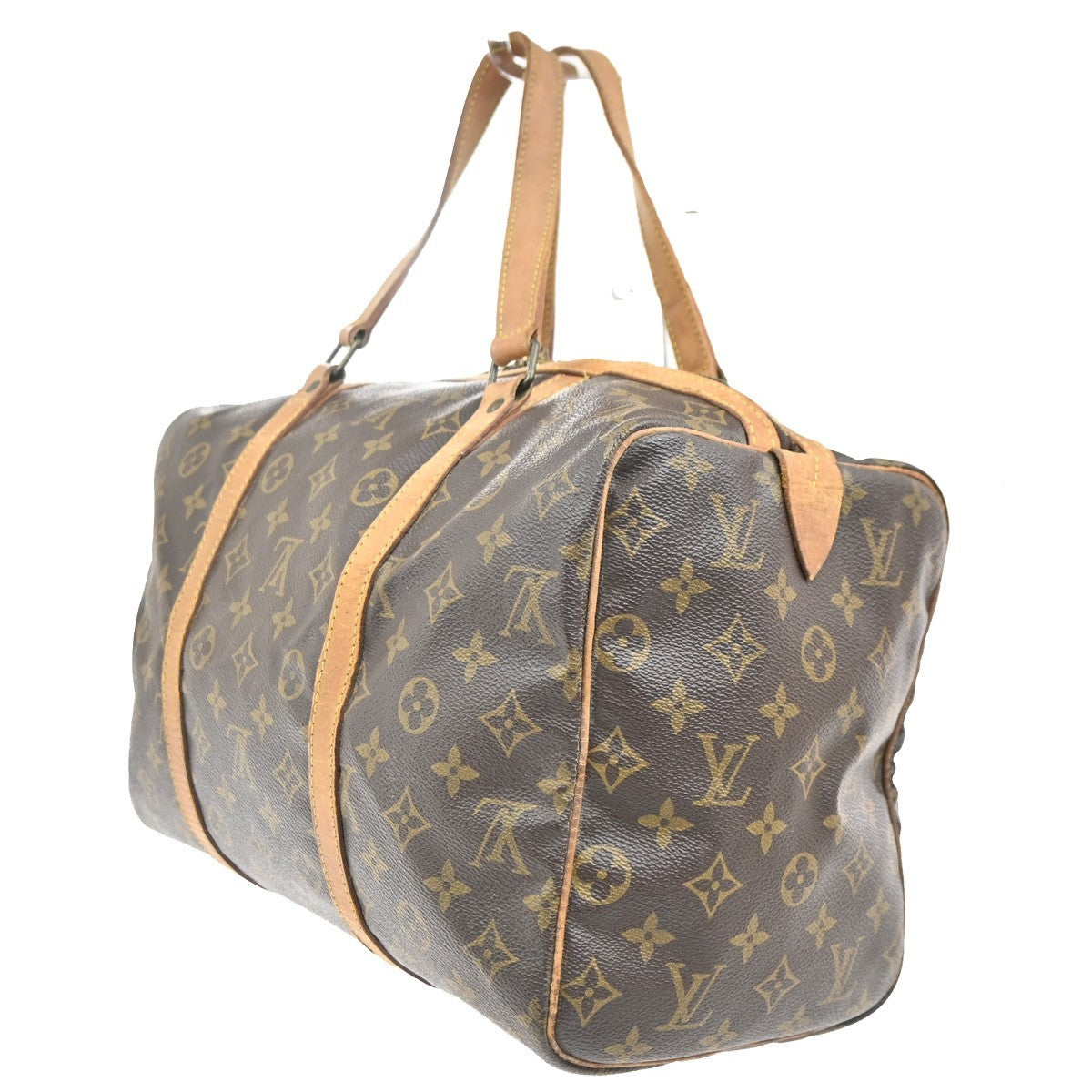 LOUIS VUITTON Sac Souple 35 Travel Hand Bag Monogram Leather BN M41626 64MA293