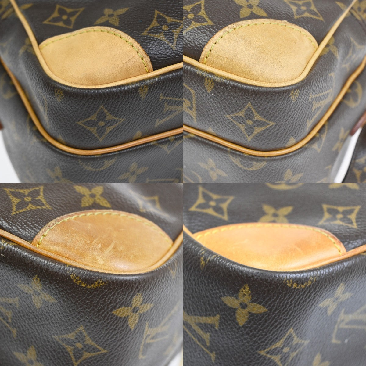 LOUIS VUITTON Nile Crossbody Shoulder Bag Monogram Leather Brown M45244 88CA925