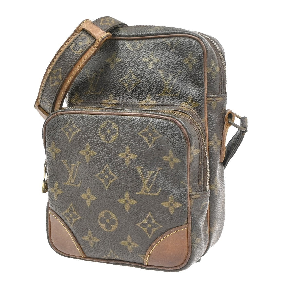 LOUIS VUITTON Amazon Crossbody Shoulder Bag Monogram Leather BN M45236 67PA081