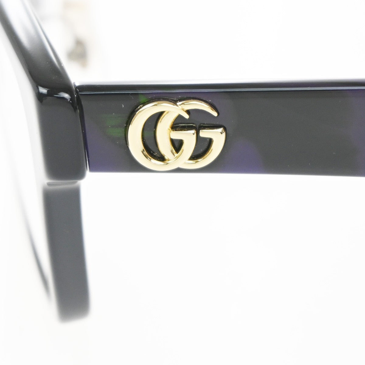 GUCCI GG Marmont Reading Glasses Eye Wear GG1476OK Plastic Black Purple 60KP555