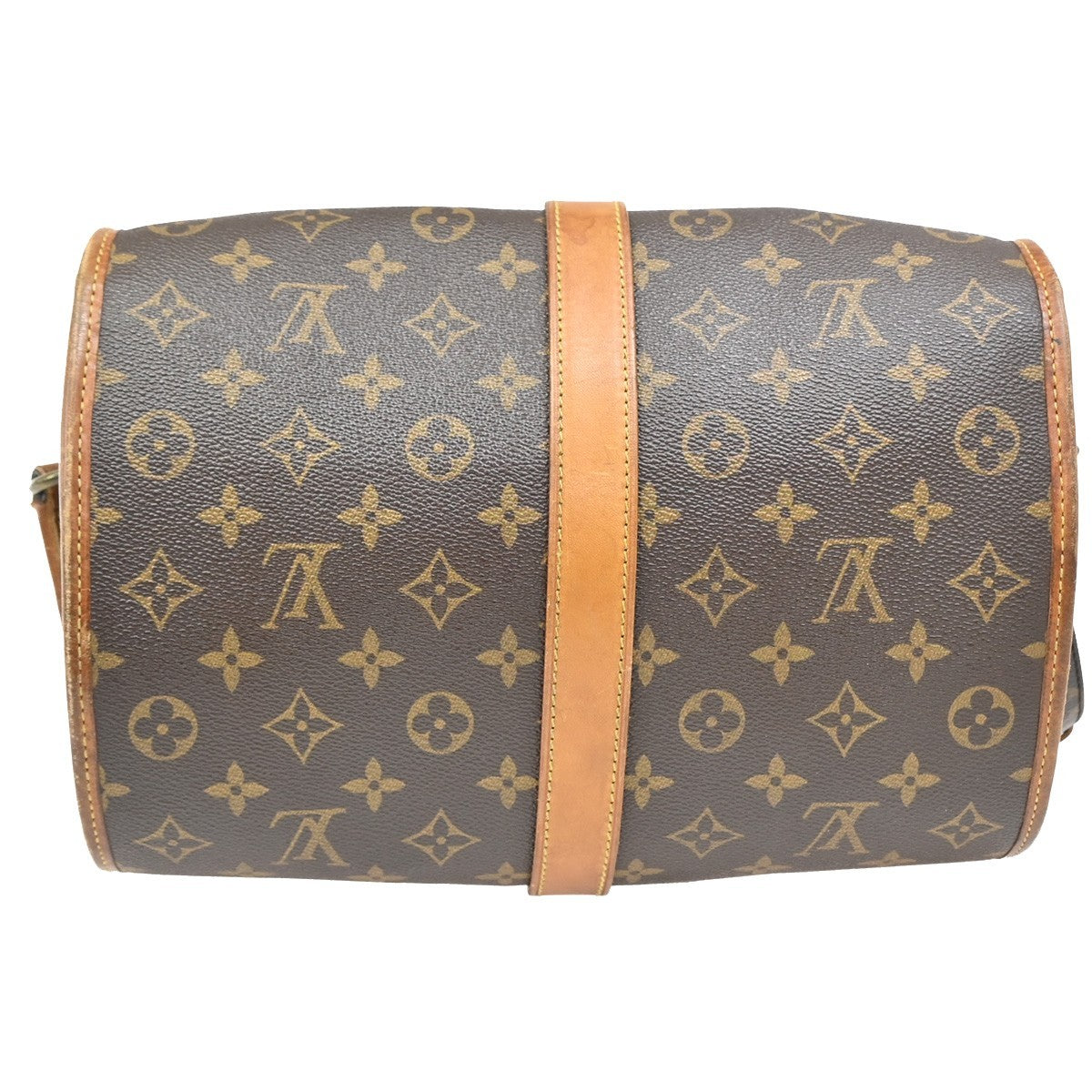 LOUIS VUITTON Logo Marne Shoulder Bag Monogram Leather Brown M51369 33KB603