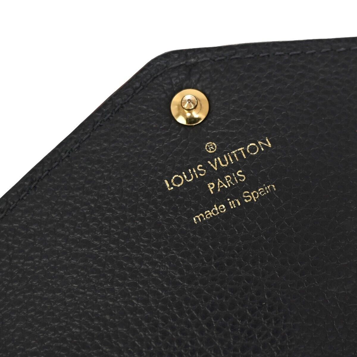 LOUIS VUITTON Portefeuille Sarah Wallet Monogram Empreinte Blue M62125 88YD970