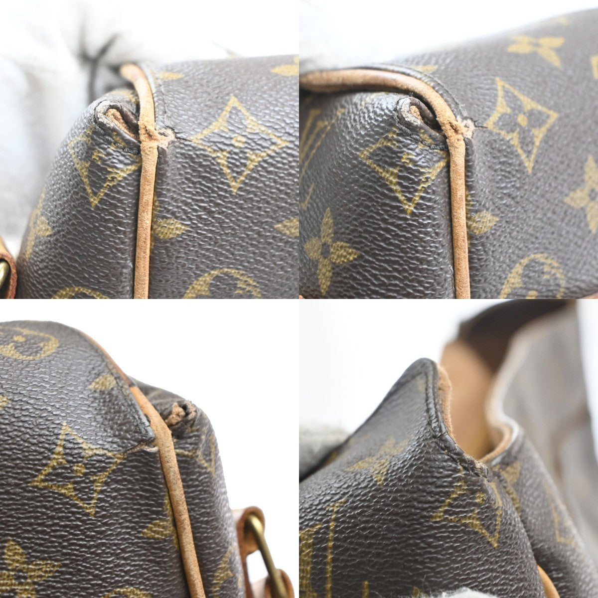 LOUIS VUITTON Abbesses Messenger Shoulder Bag Monogram Leather BN M45257 88MA232