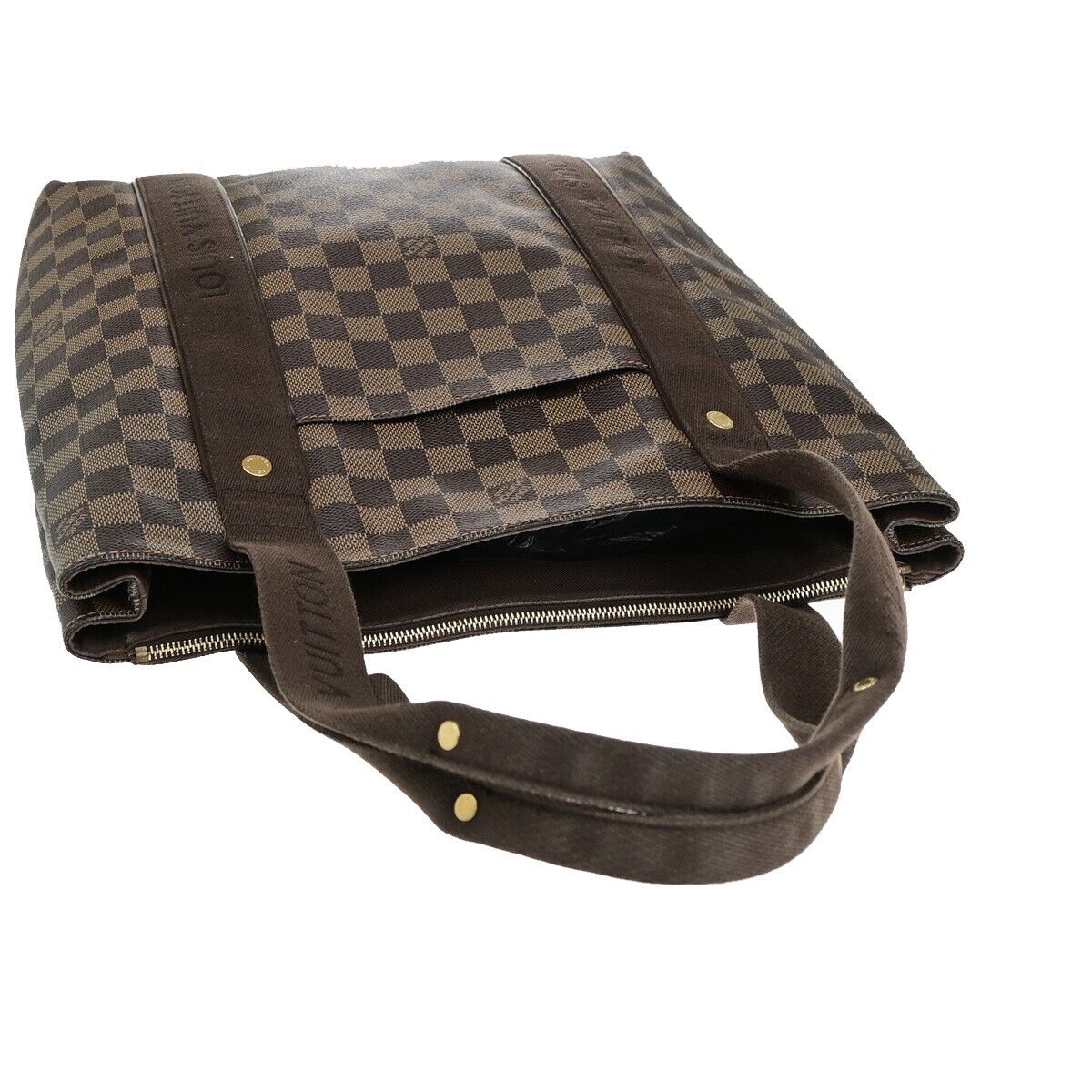 LOUIS VUITTON Cabas Beaubourg Shoulder Bag Damier Ebene Leather N52006 75EC527
