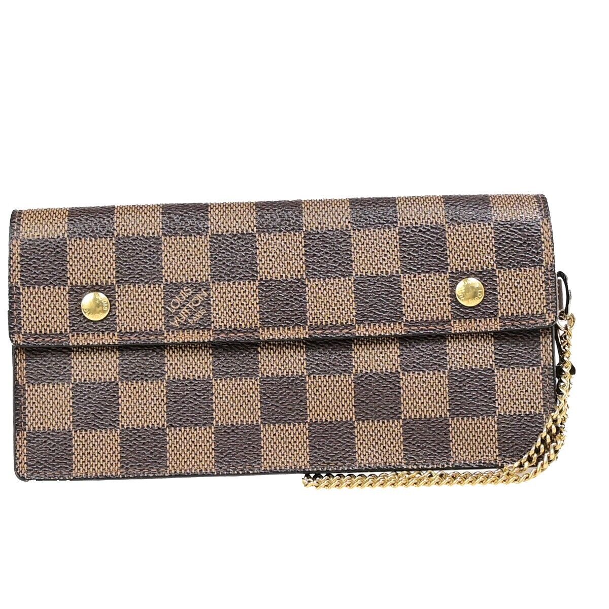 LOUIS VUITTON Portefeuille Accordion Long Bifold Wallet Damier BN N60002 30EB228