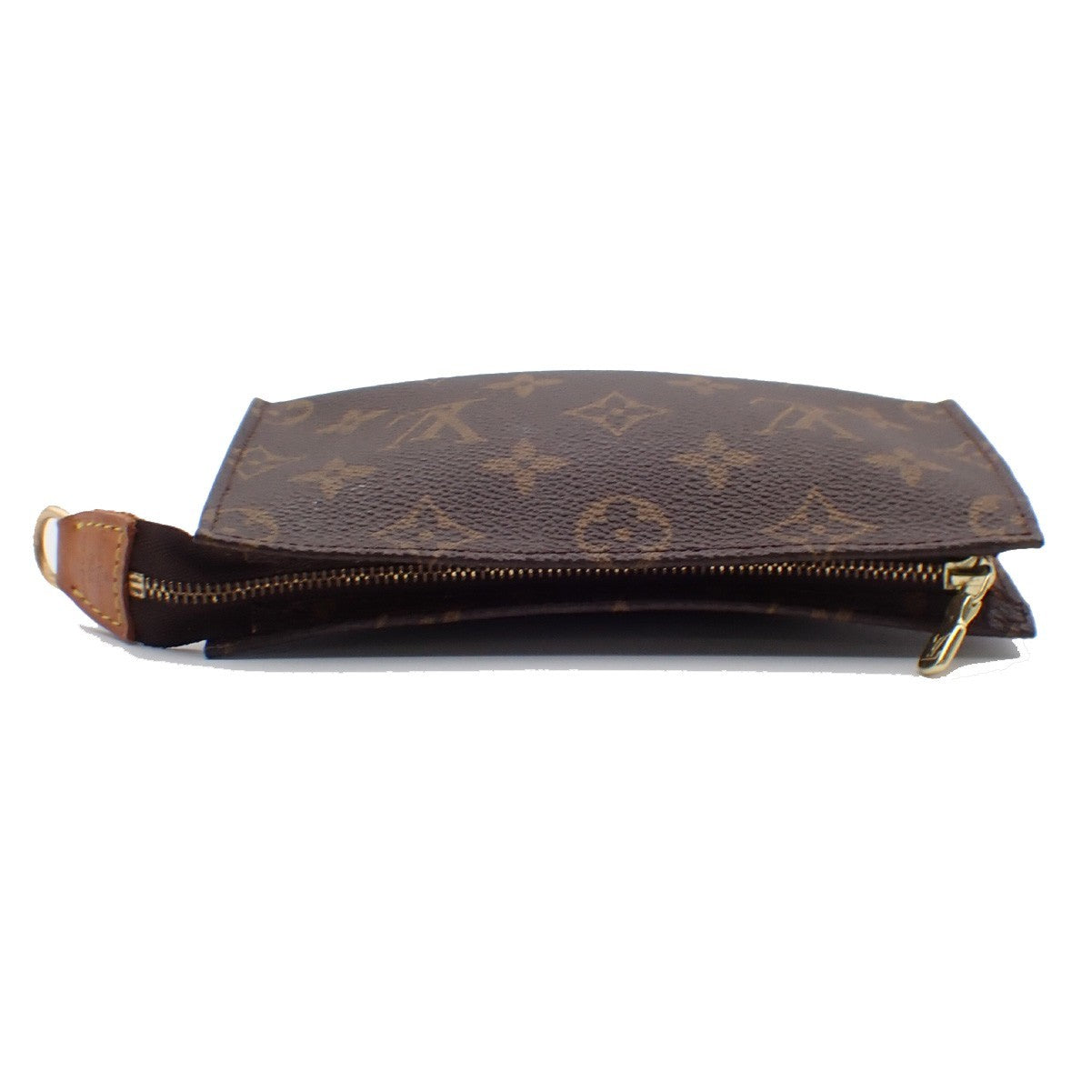 LOUIS VUITTON LV Bucket PM Clutch Pouch Bag Monogram Leather France 02AA129