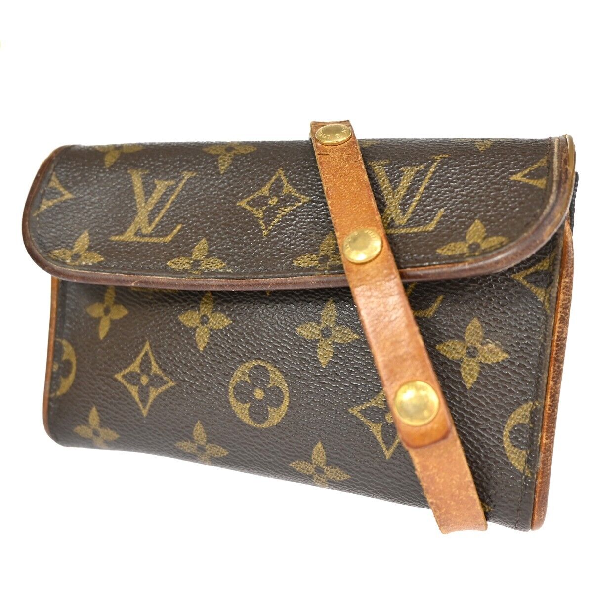 LOUIS VUITTON Pochette Florentine Bum Bag #S Monogram Leather BN M51855 30EA179