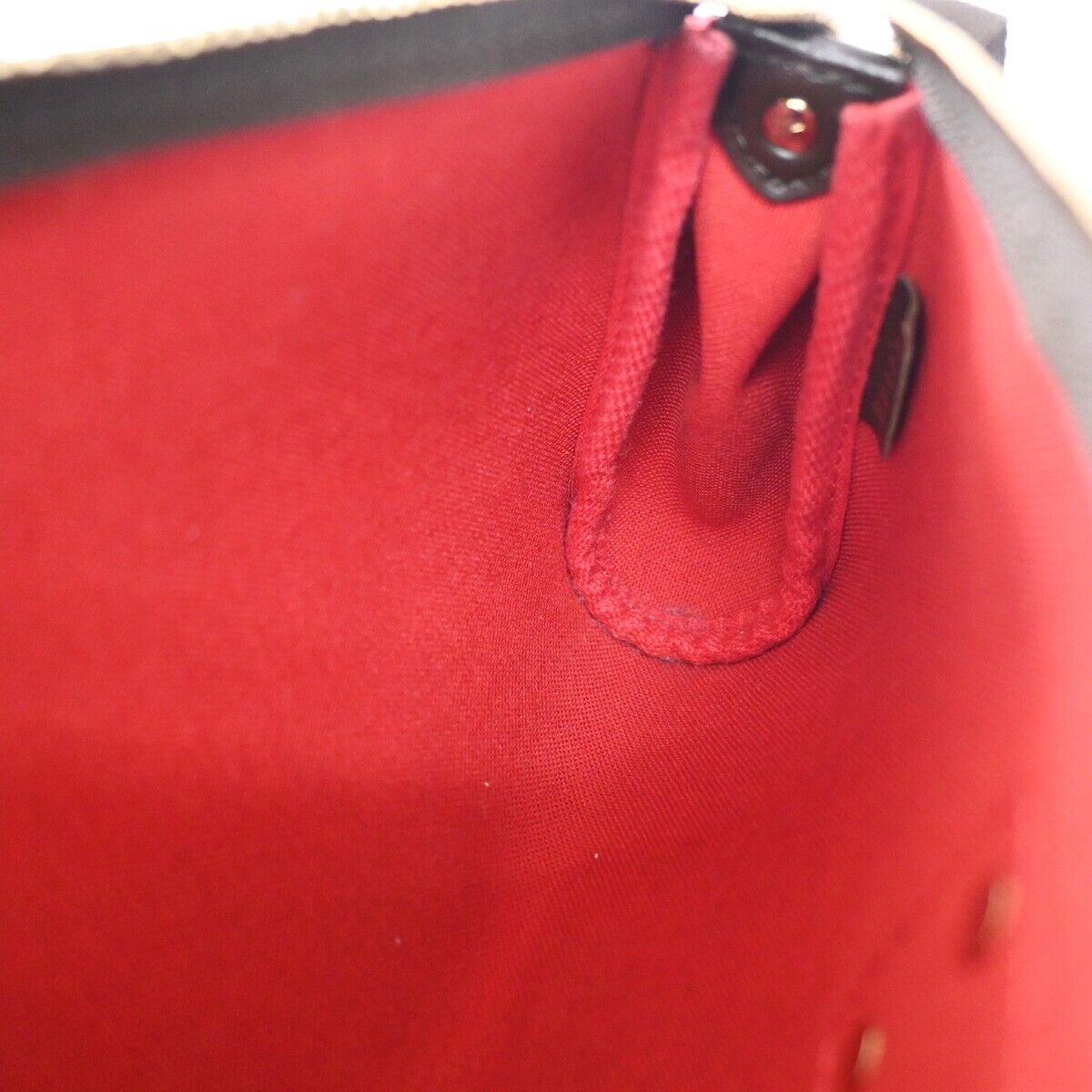 LOUIS VUITTON Damier Eva 2Way Hand Shoulder Bag Brown France N55213 627RF073