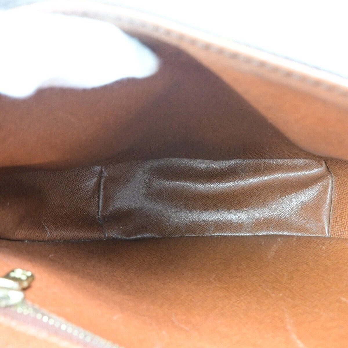 LOUIS VUITTONI Chantilly MM Shoulder Bag Monogram Leather Brown M51233 32FA606