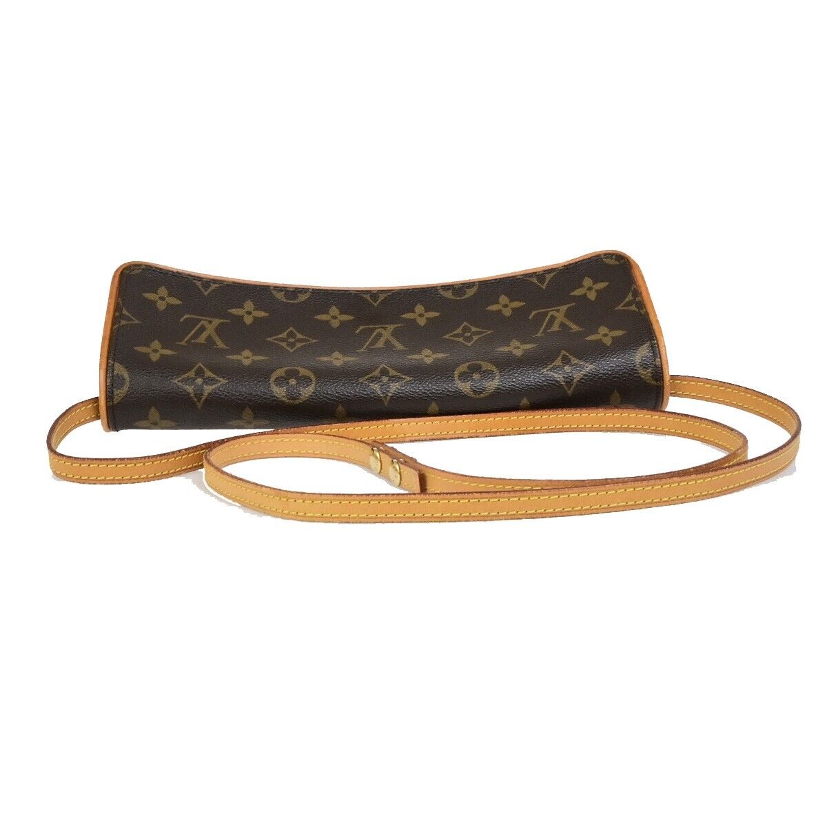 LOUIS VUITTON Pochette Twin GM 2Way Shoulder Bag Monogram Brown M51852 80ED239
