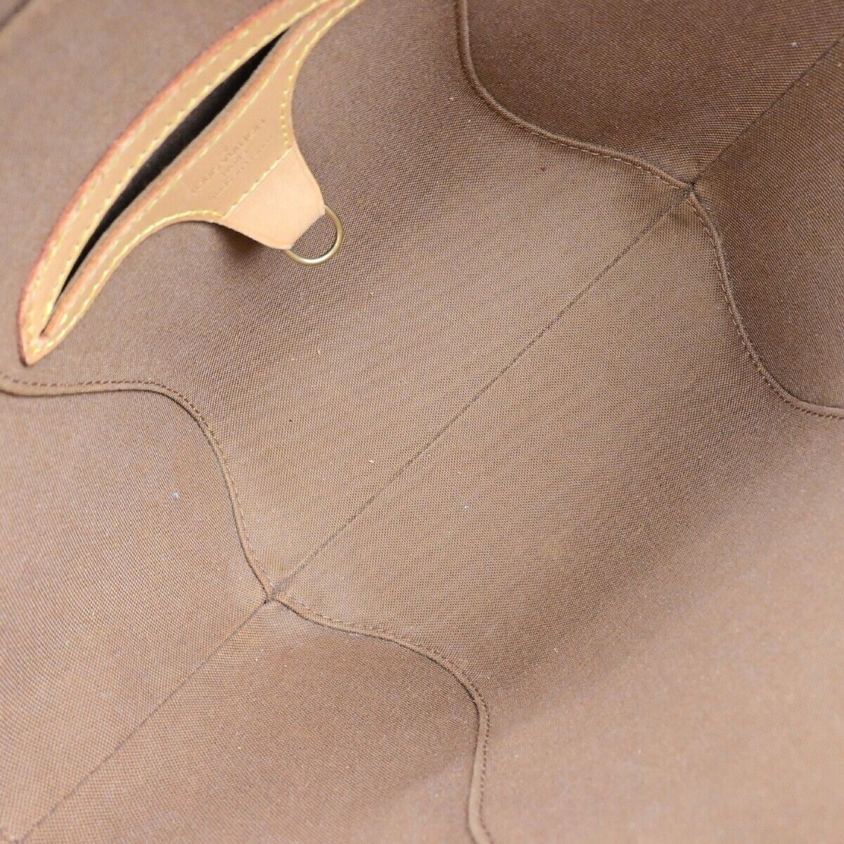 LOUIS VUITTON LV Logo Ellipse PM Hand Bag Monogram Leather Brown M51127 80EC994