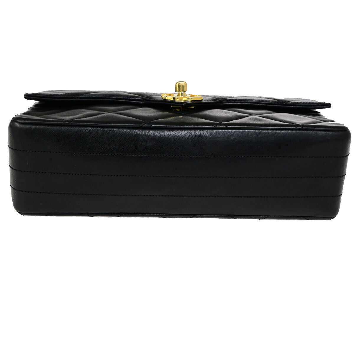 CHANEL CC Logo Matelasse 23 Chain Shoulder Bag Leather Black GHW 644RK608