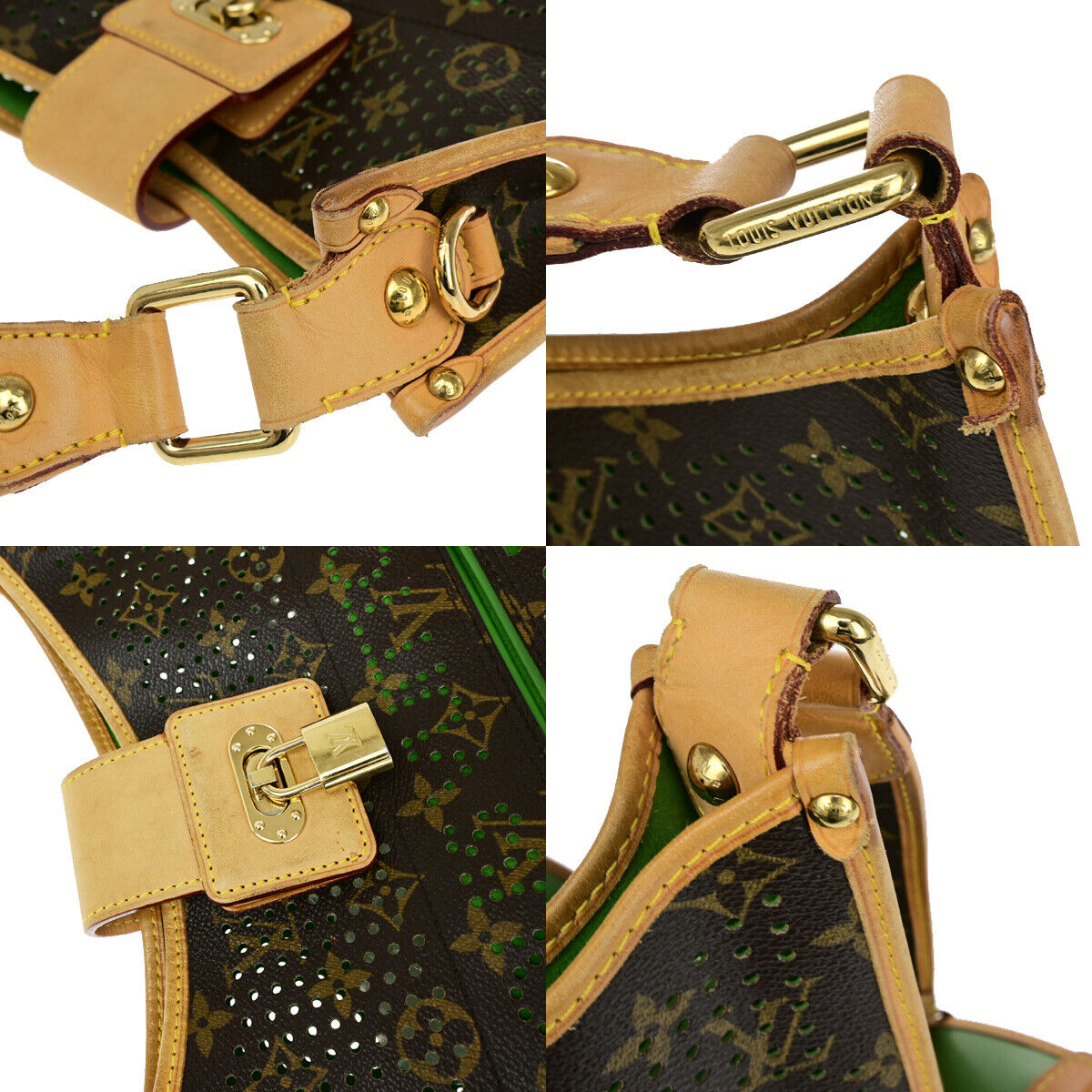 LOUIS VUITTON Musette Shoulder Bag Monogram Perfo Leather BN GN M95173 689YF328