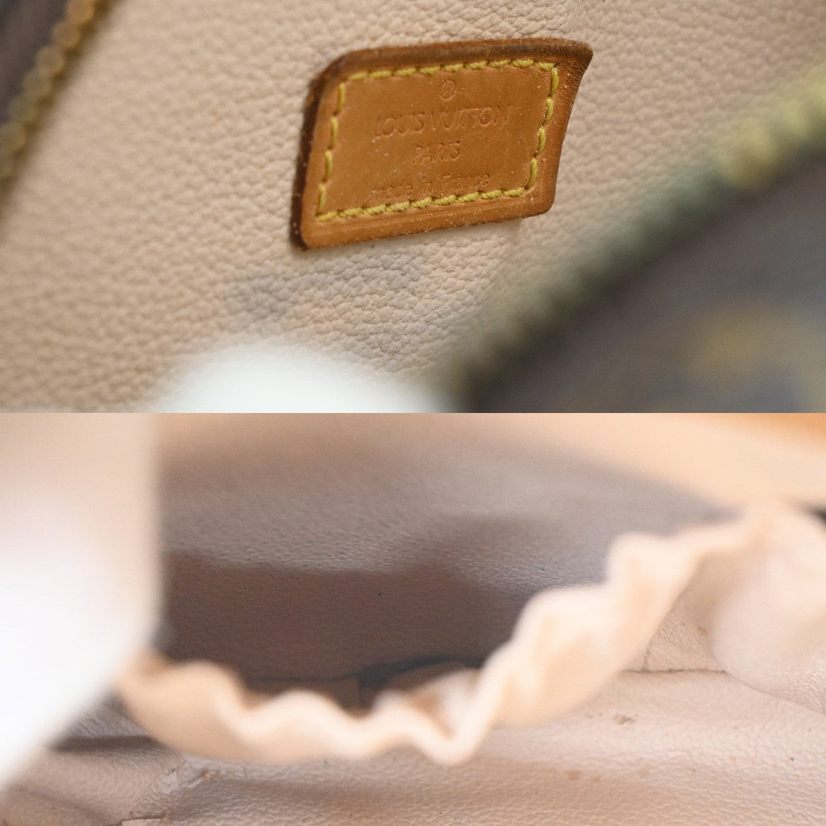 LOUIS VUITTON Spontini 2Way Shoulder Hand Bag Monogram Leather M47500 35CA536