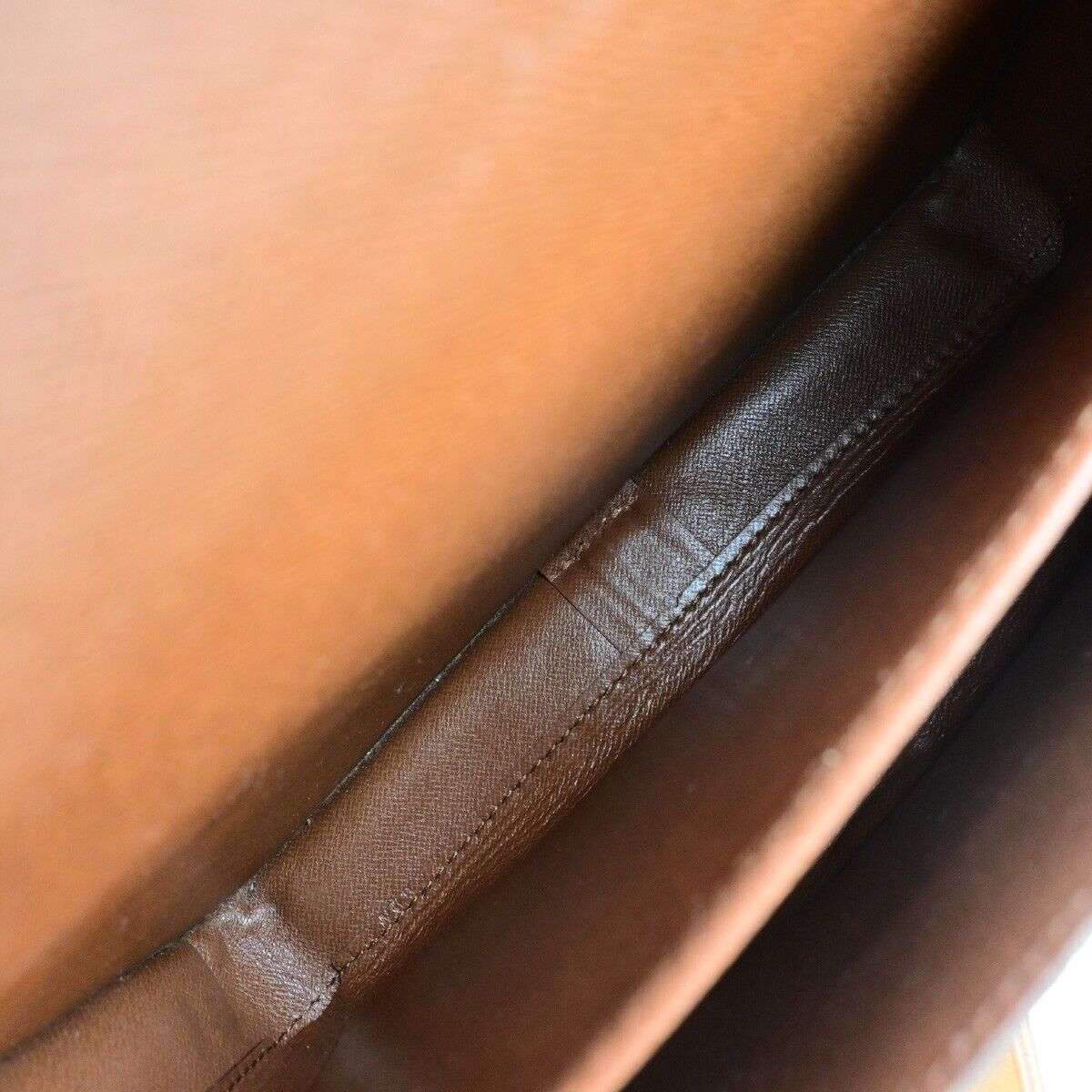 LOUIS VUITTON Cartouchiere GM Shoulder Bag Monogram Leather Brown M51252 78EC998