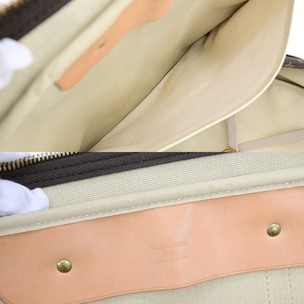 LOUIS VUITTON Sirius 45 Travel Hand Bag Monogram Leather Brown M41408 78YG609