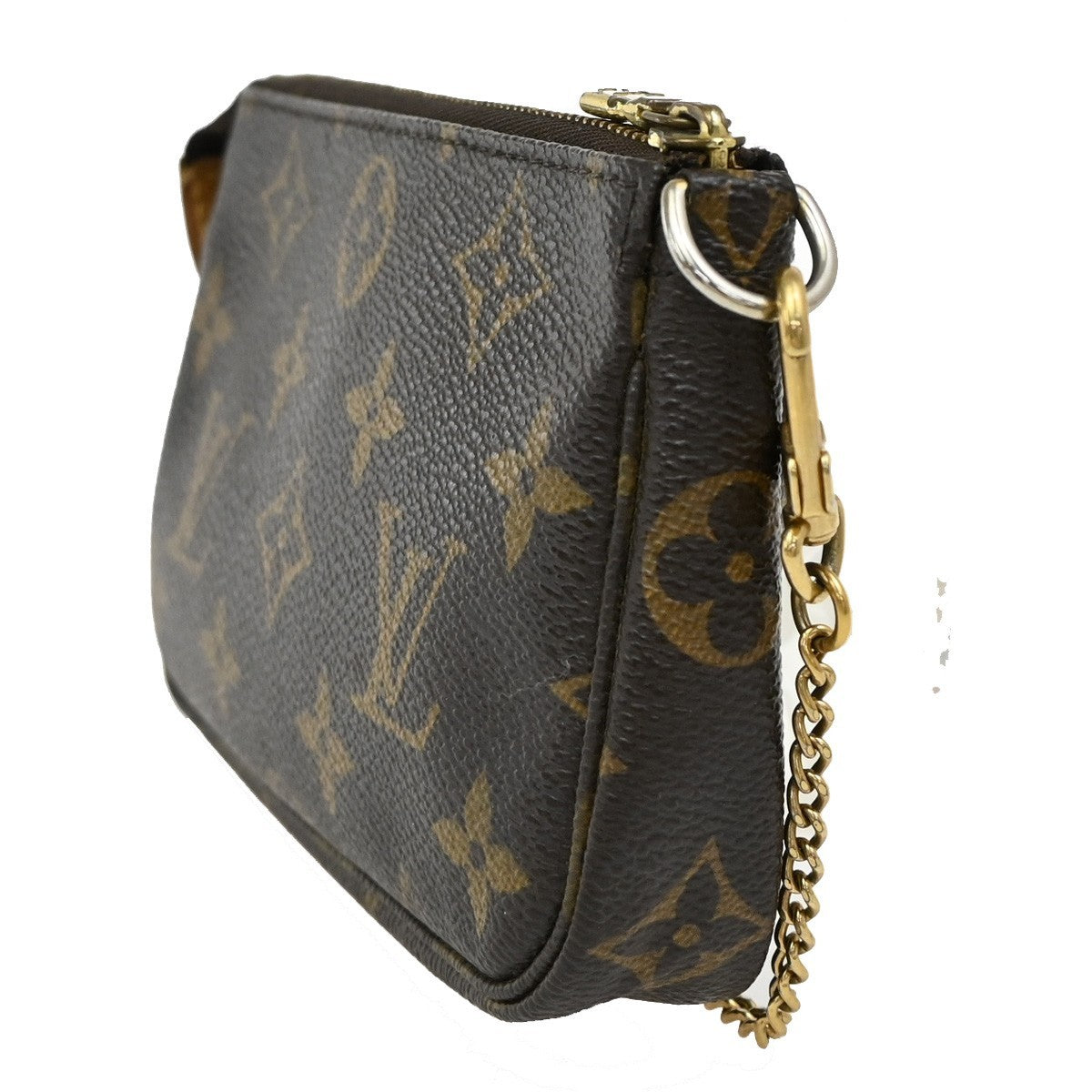 LOUIS VUITTON T&B Mini Pochette Accessoires Hand Bag Monogram BN M60153 88EF895
