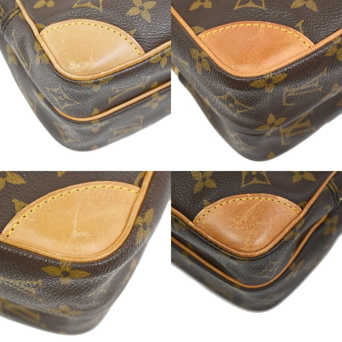 LOUIS VUITTON Amazon Crossbody Shoulder Bag Monogram Leather BN M45236 77KD089